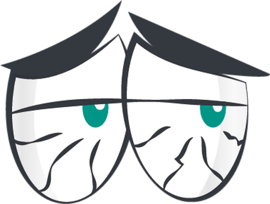 œil - expression - émoticônes - smiley émoticône émoji cartoon clipart illustration - artémotic