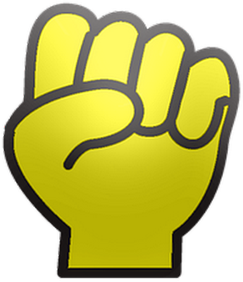 main - expression - émoticônes - smiley émoticône émoji cartoon clipart illustration - artémotic