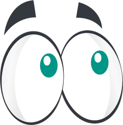 œil - expression - émoticônes - smiley émoticône émoji cartoon clipart illustration - artémotic