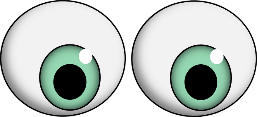 œil - expression - émoticônes - smiley émoticône émoji cartoon clipart illustration - artémotic