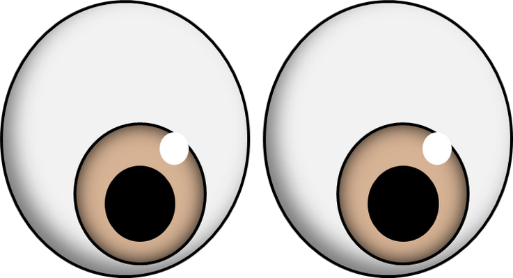 œil - expression - émoticônes - smiley émoticône émoji cartoon clipart illustration - artémotic