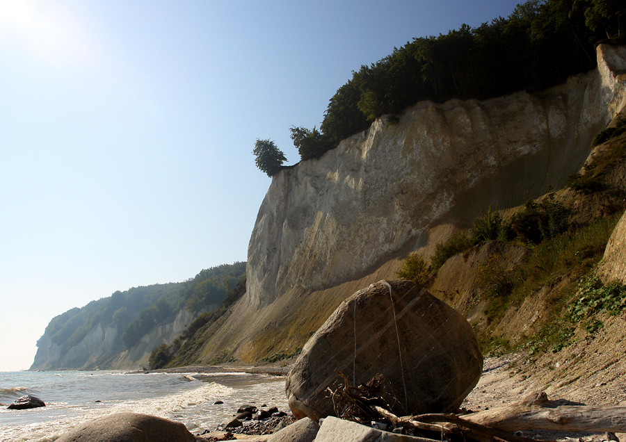 Strand am Kreidefelsen, Foto: Stefan Lubs