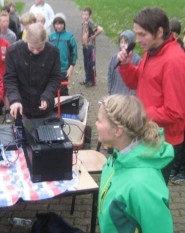 Ein starkes Team: Frau Kock, Herr Rüsch und Henning