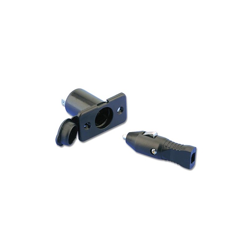 Spina e presa per motore traina, 12 V, 10 per AWG, kit presa per motore per pesca a traina, connettore maschio femmina impermeabile (B