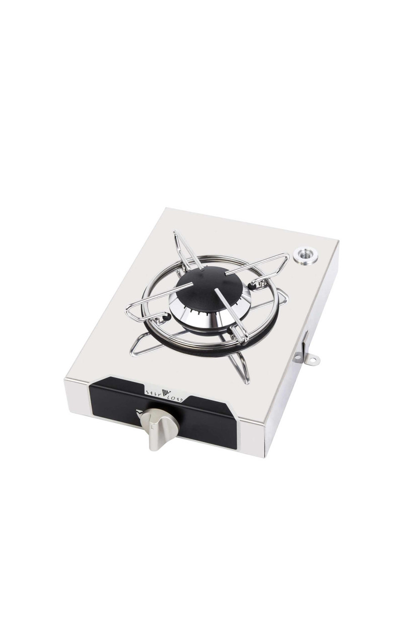 UGBO Anello Supporto Wok in Acciaio Inox per Fornello a Gas - Adatto per Wok con Fondo Rotondo