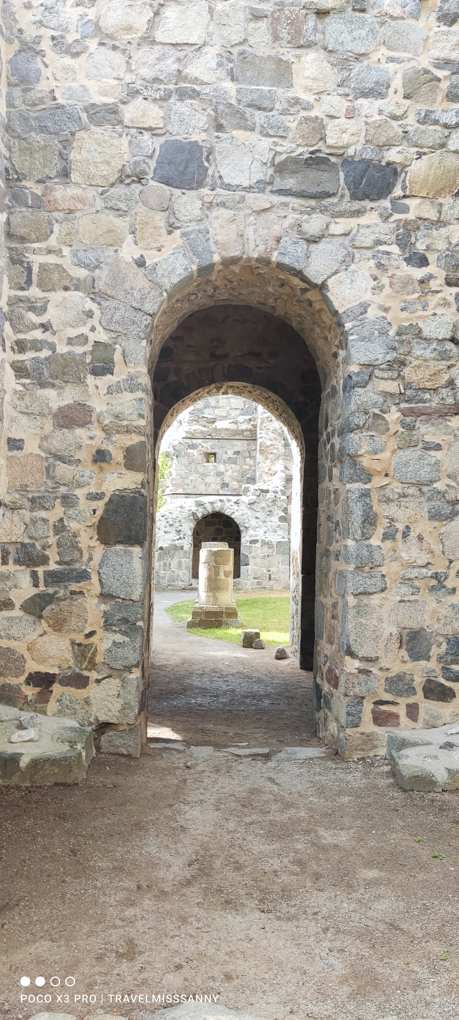 Burgruine in Sigtuna (älteste Stadt Schwedens)