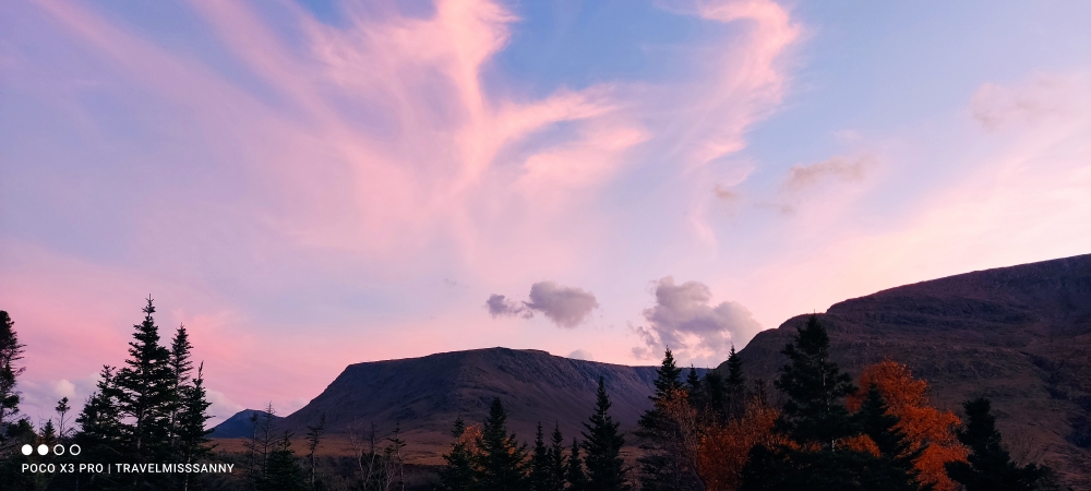 Sonnenuntergang in den Tablelands
