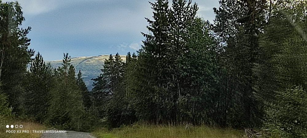Beleuchtete Bergkuppe, Schlafplatz 