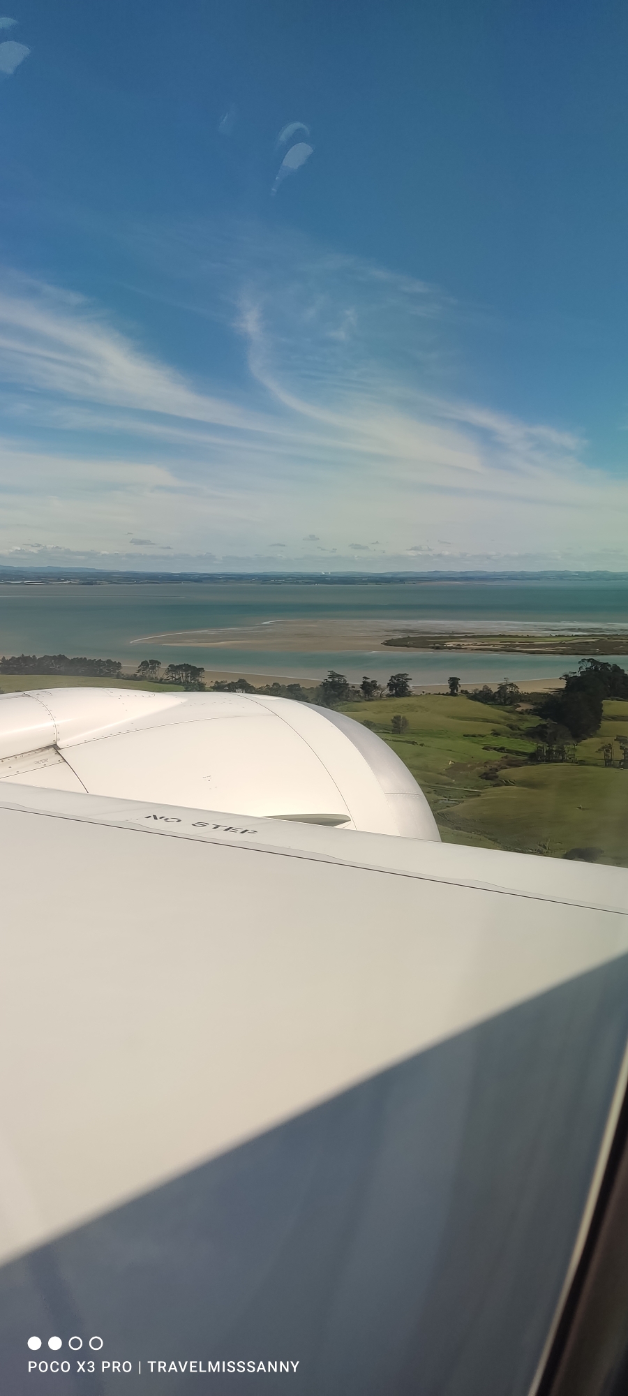 Landung in Auckland 