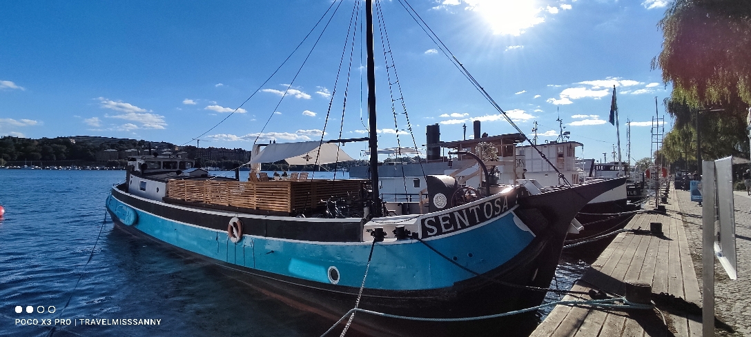 Hausboot in Stockholm, auch nett