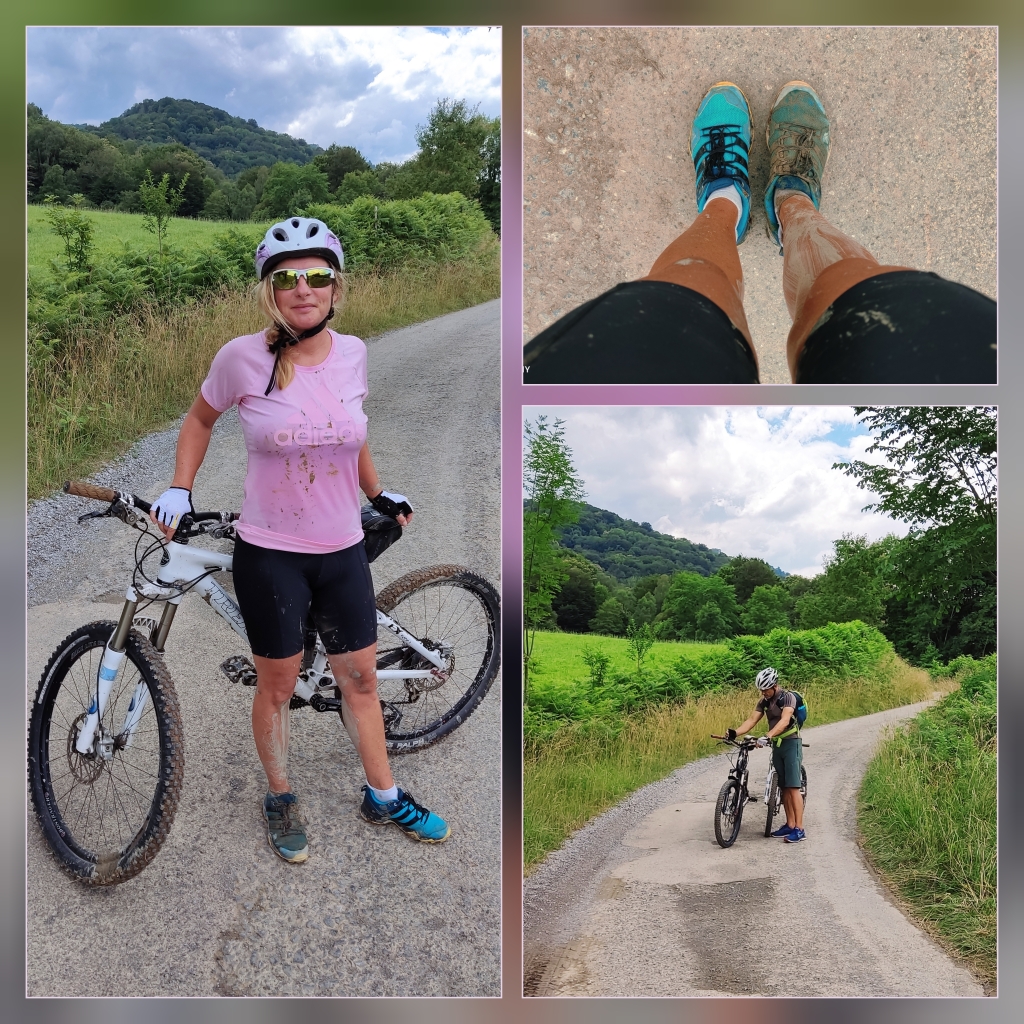 Mountainbiketour mit kleinen Blessuren meinerseits.