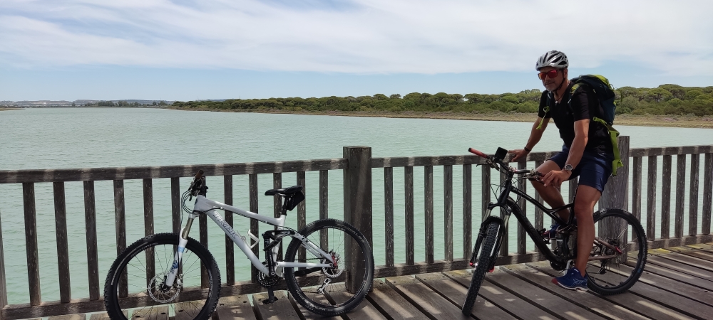 Biketour durch den Nationalpark bei Cadiz