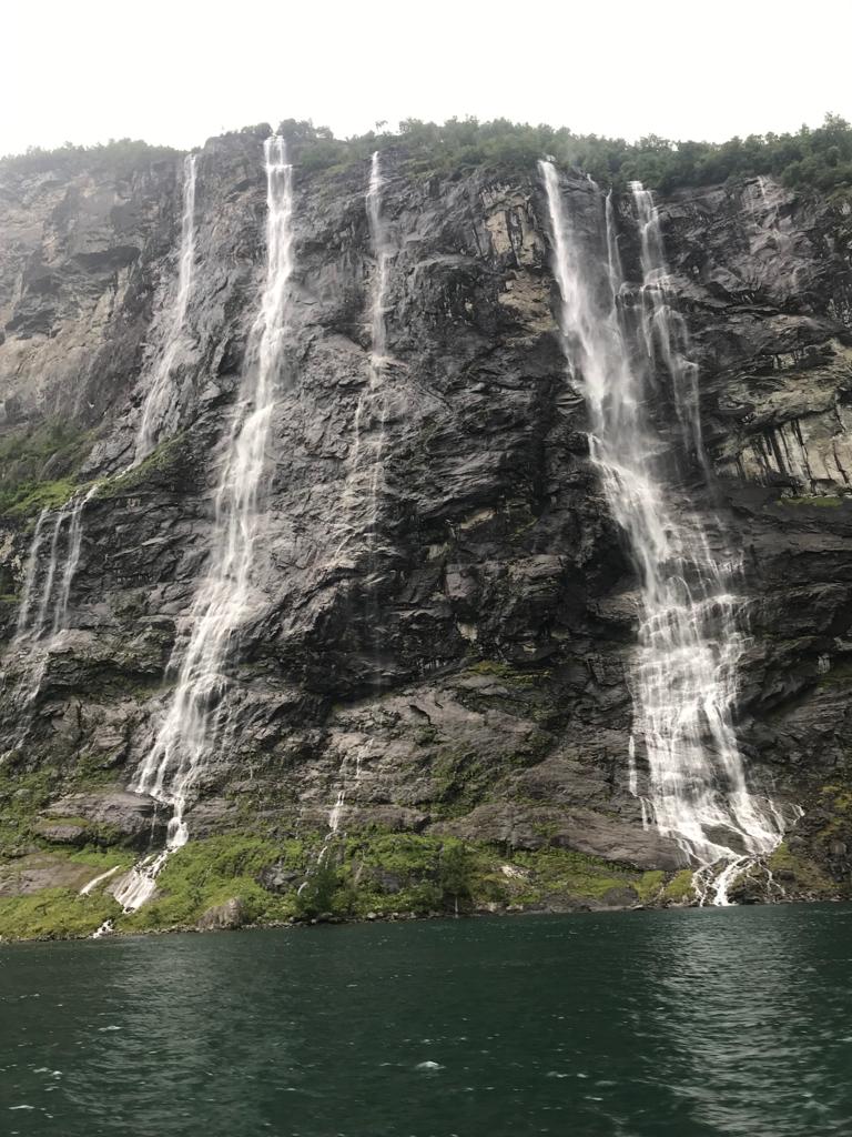 Geiranger, die sieben Schwestern 