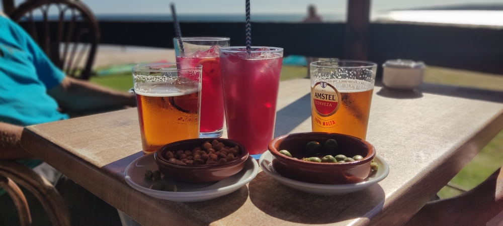 ....Tinto di Verano & Bier, die Erfrischungsgetränke der Wahl