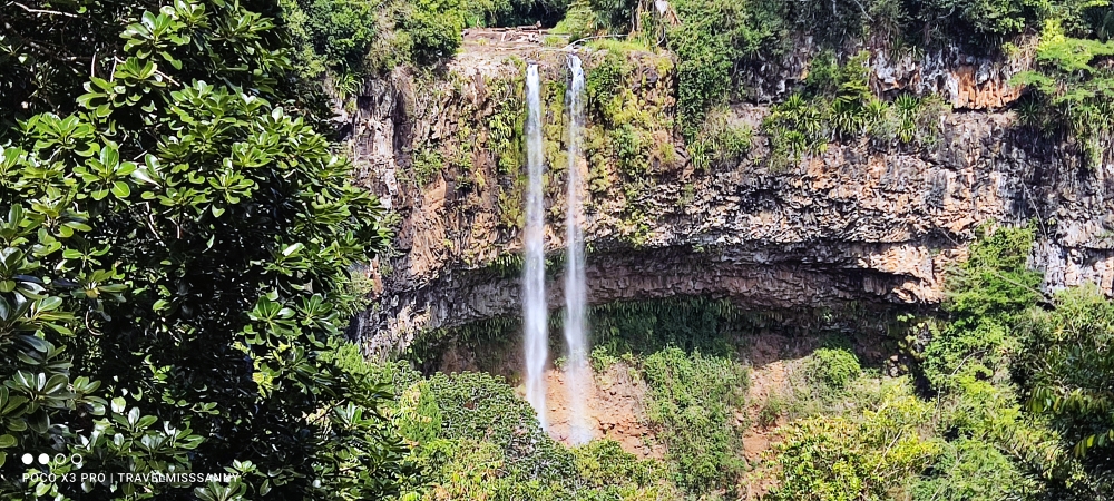 Chamarel Wasserfall Höhe 100m