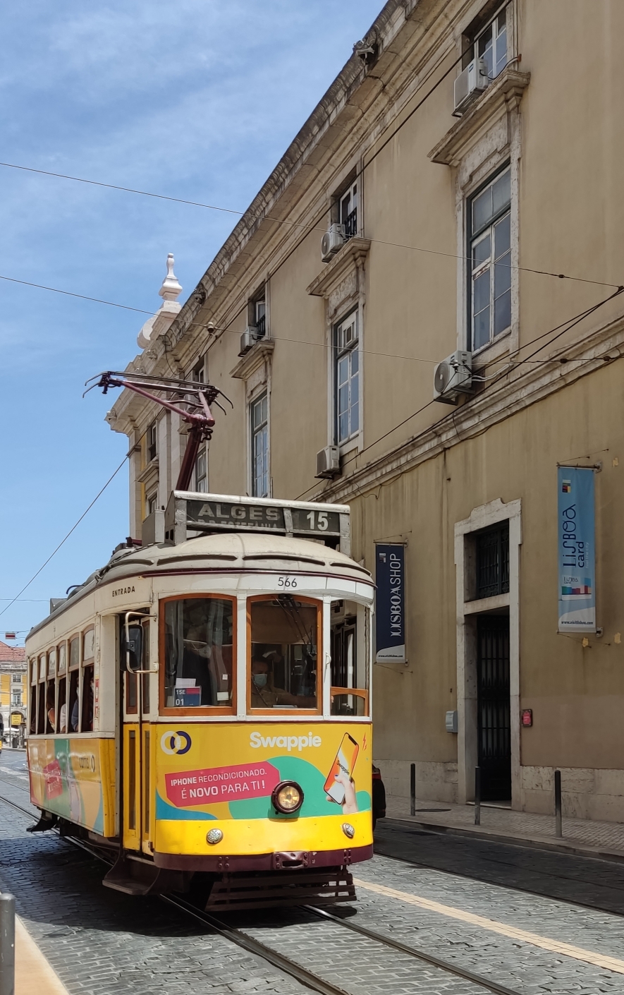 Berühmtes Fortbewegungsmittel in Lissabon