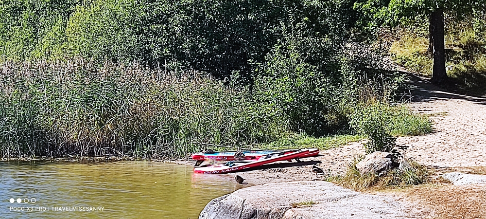 mit dem SUP on tour