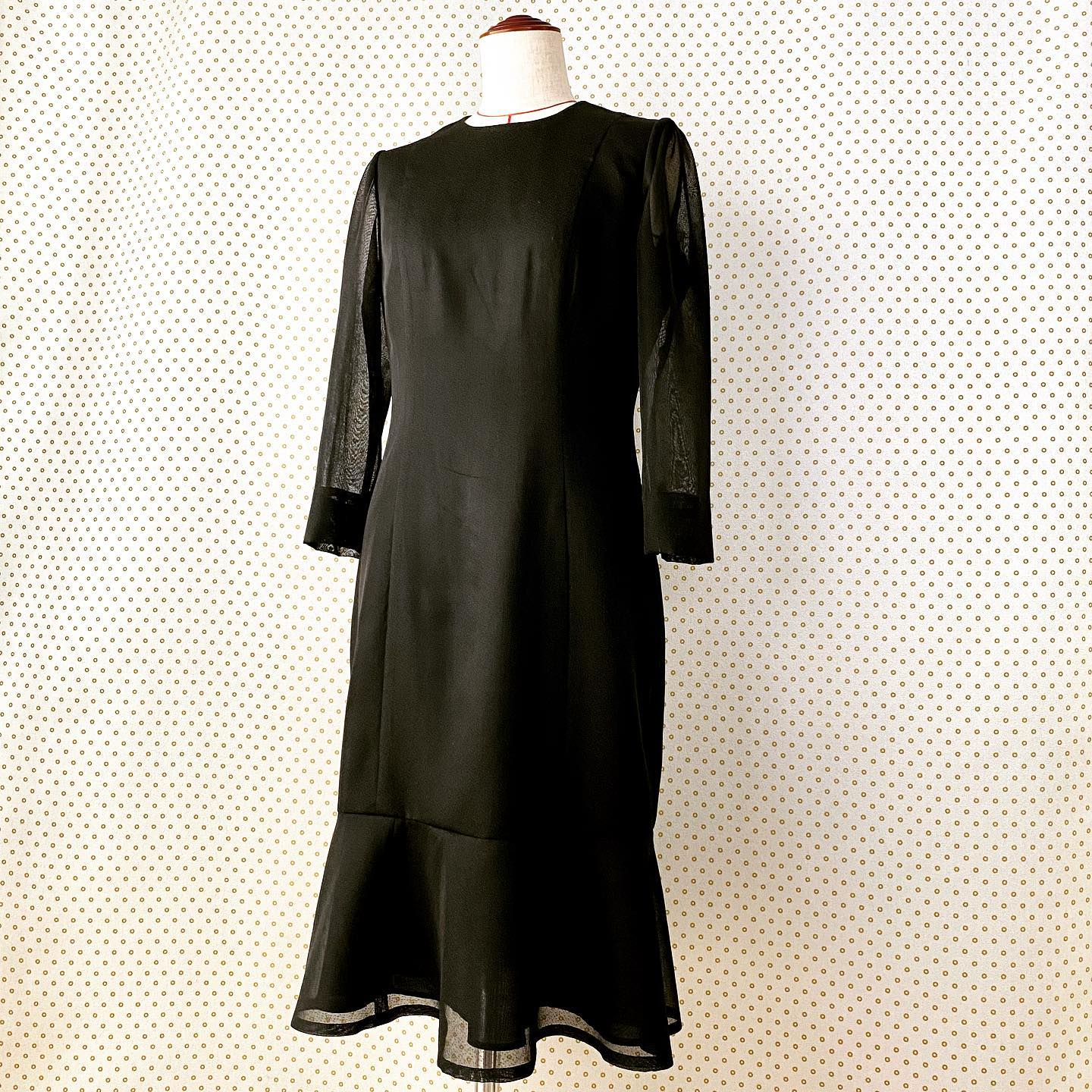 ハル様オーダー 喪服からリメイク ワンピース＆ボレロ