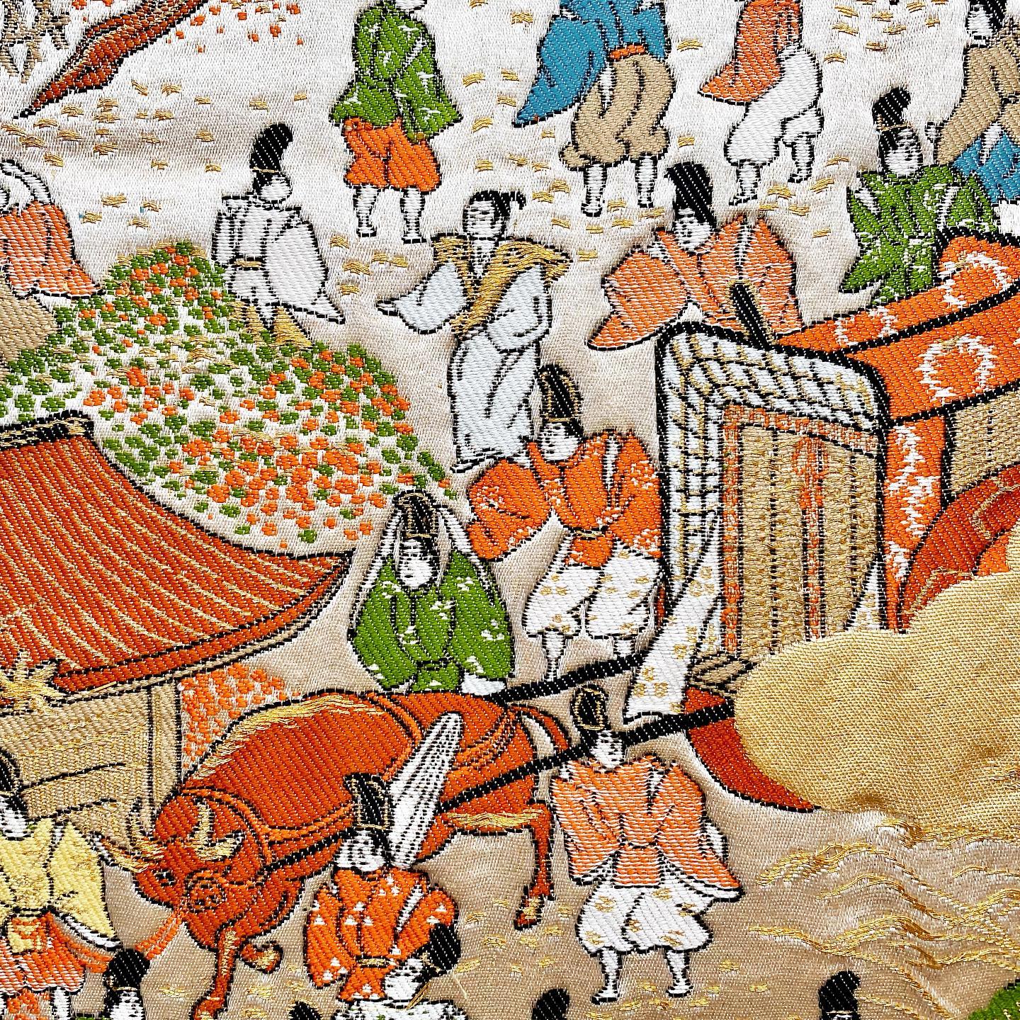 平安絵巻のバッグ - 有頂天洋裁店