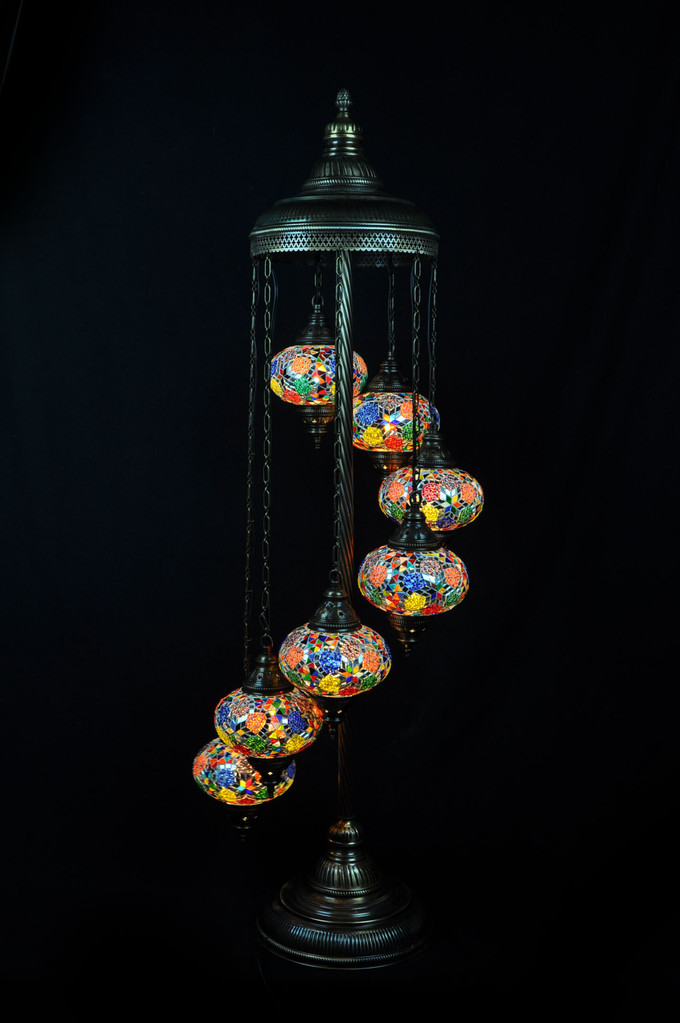 Stehlampen - Mosaik-Lampen