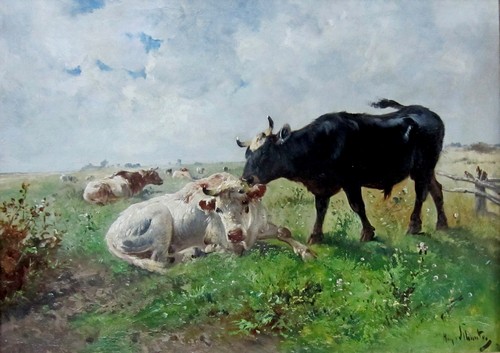 Henry Schouten  1857-1927 (50 x 70 cm)
