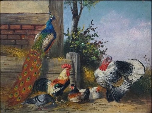 Alfred Schoenian 1856-1936 ( 16 x 22 cm )