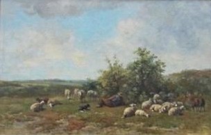 S v d Berg 1812-1891 ( 24x37 cm )