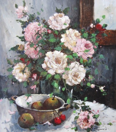 Rein Sievers  geb 1926-1996 ( 80 x 70 cm ) GERESERVEERD !!
