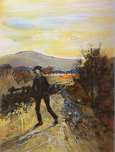 "Ma bohème", del pittore ardennese Jean-Paul Saurin
