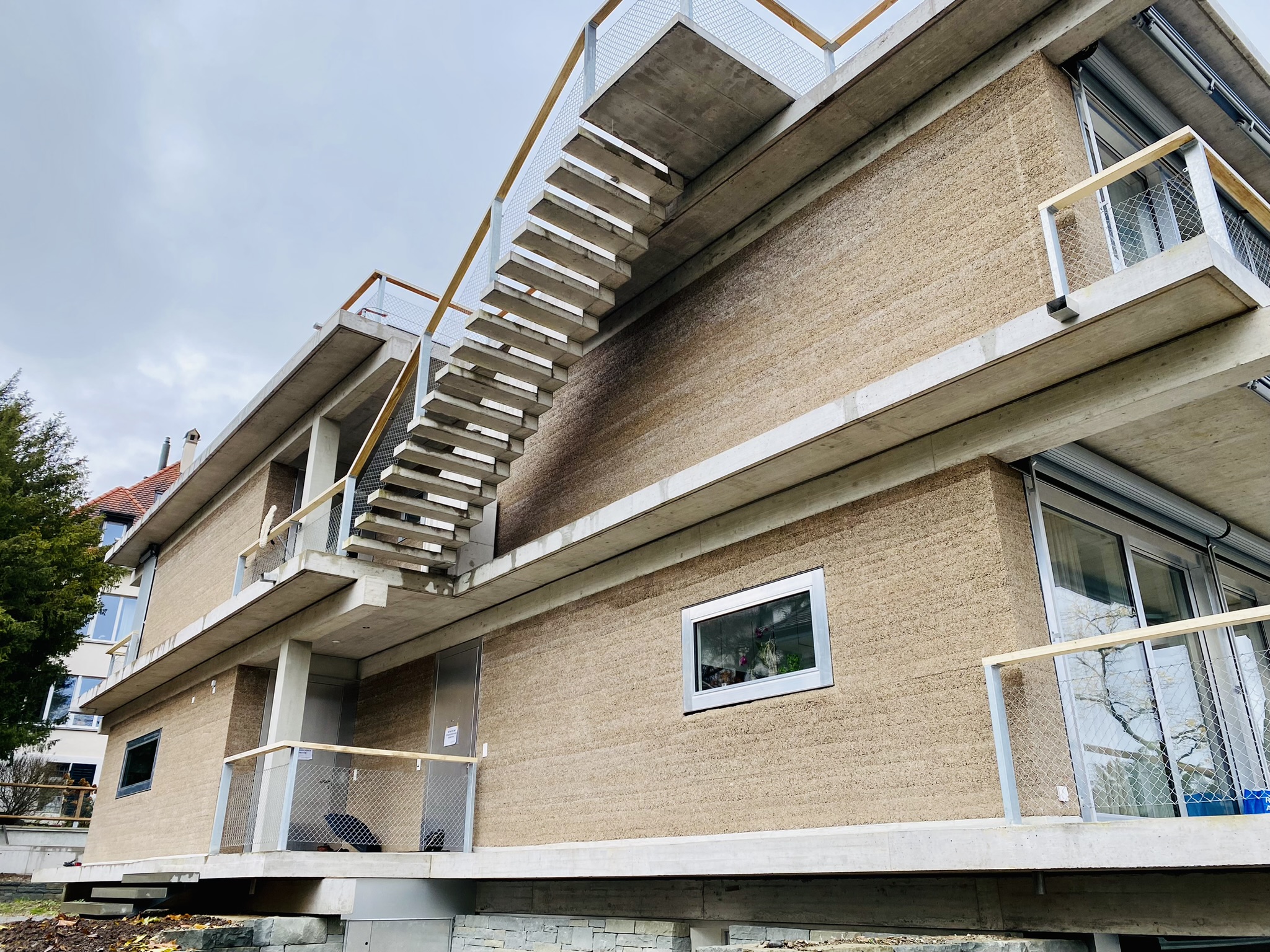 Hanfbeton – Anwendung bei Wohnhäusern