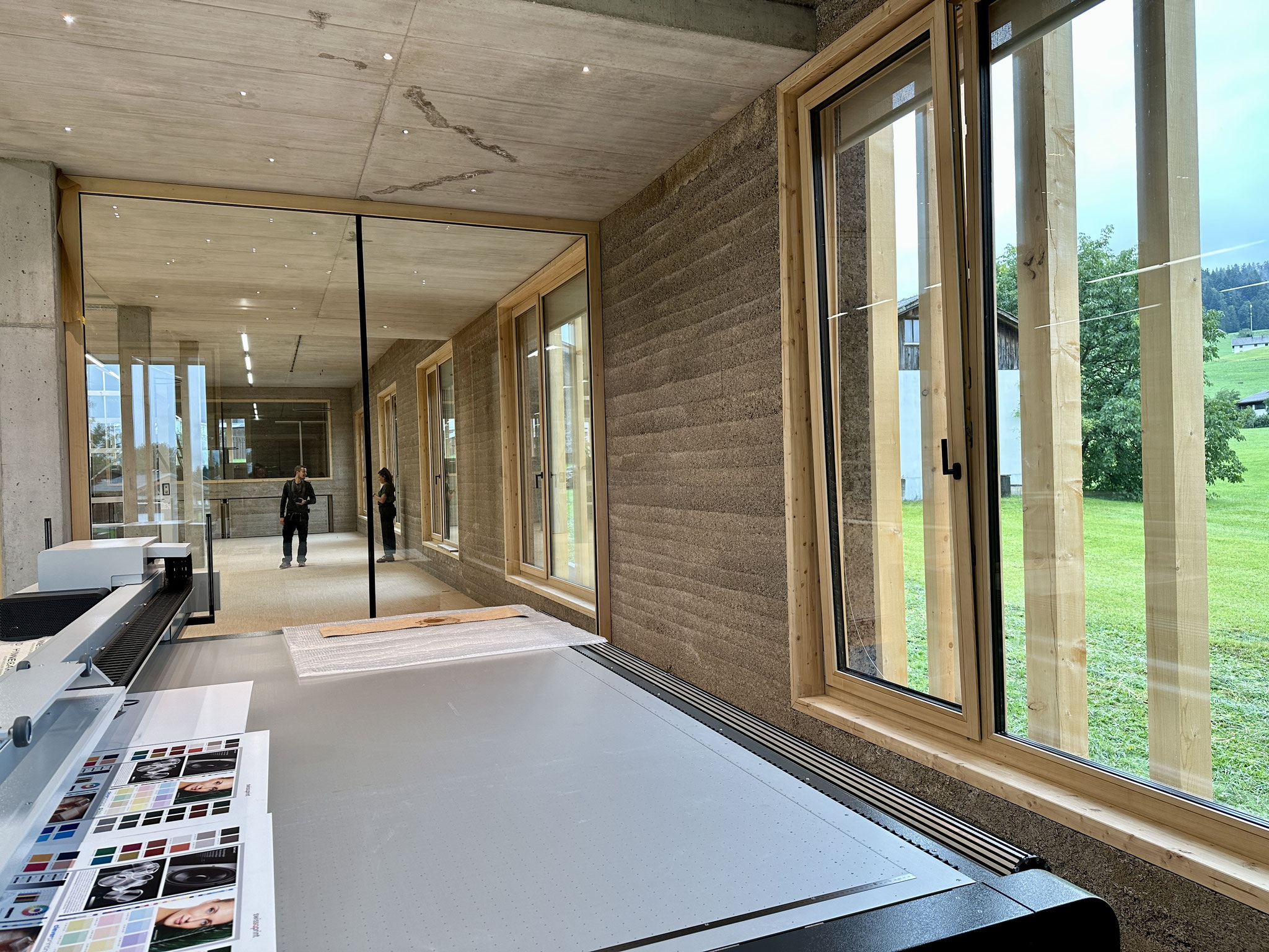 Hanfbeton – Anwendung bei Bürobauten