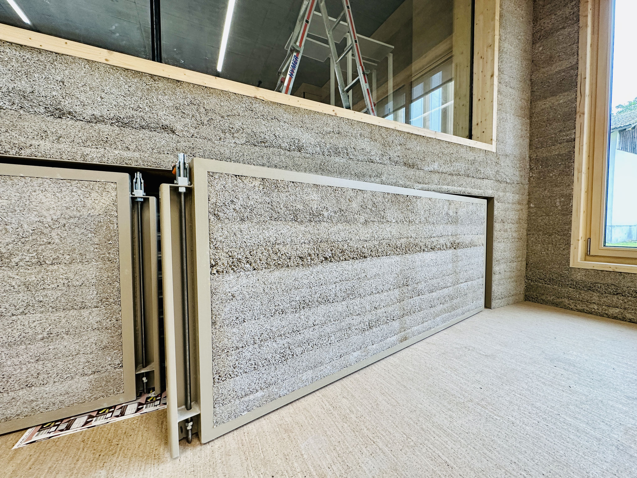 Ecological hemp concrete in architecture