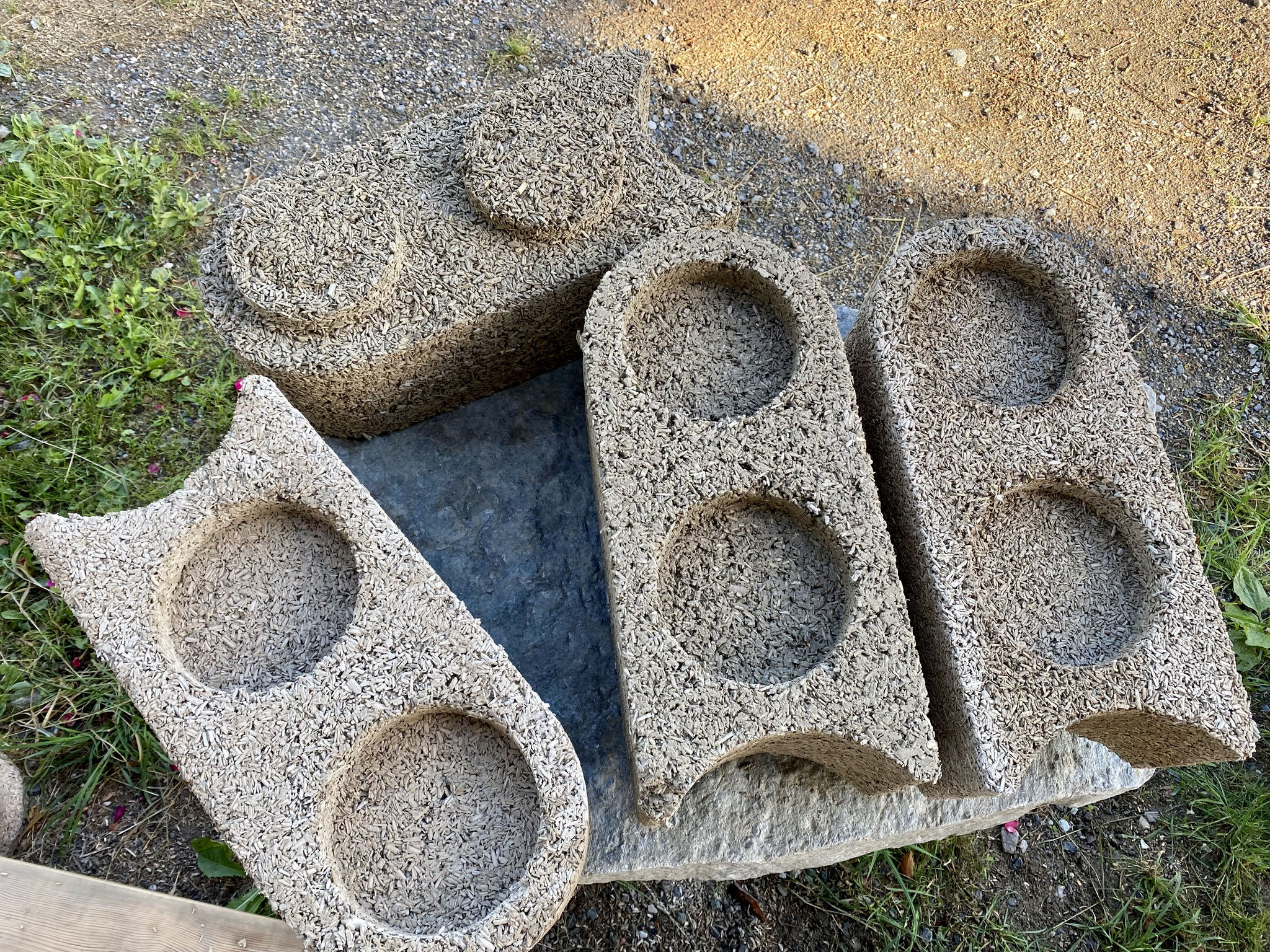 Elementi Twisted Blocks – lato inferiore