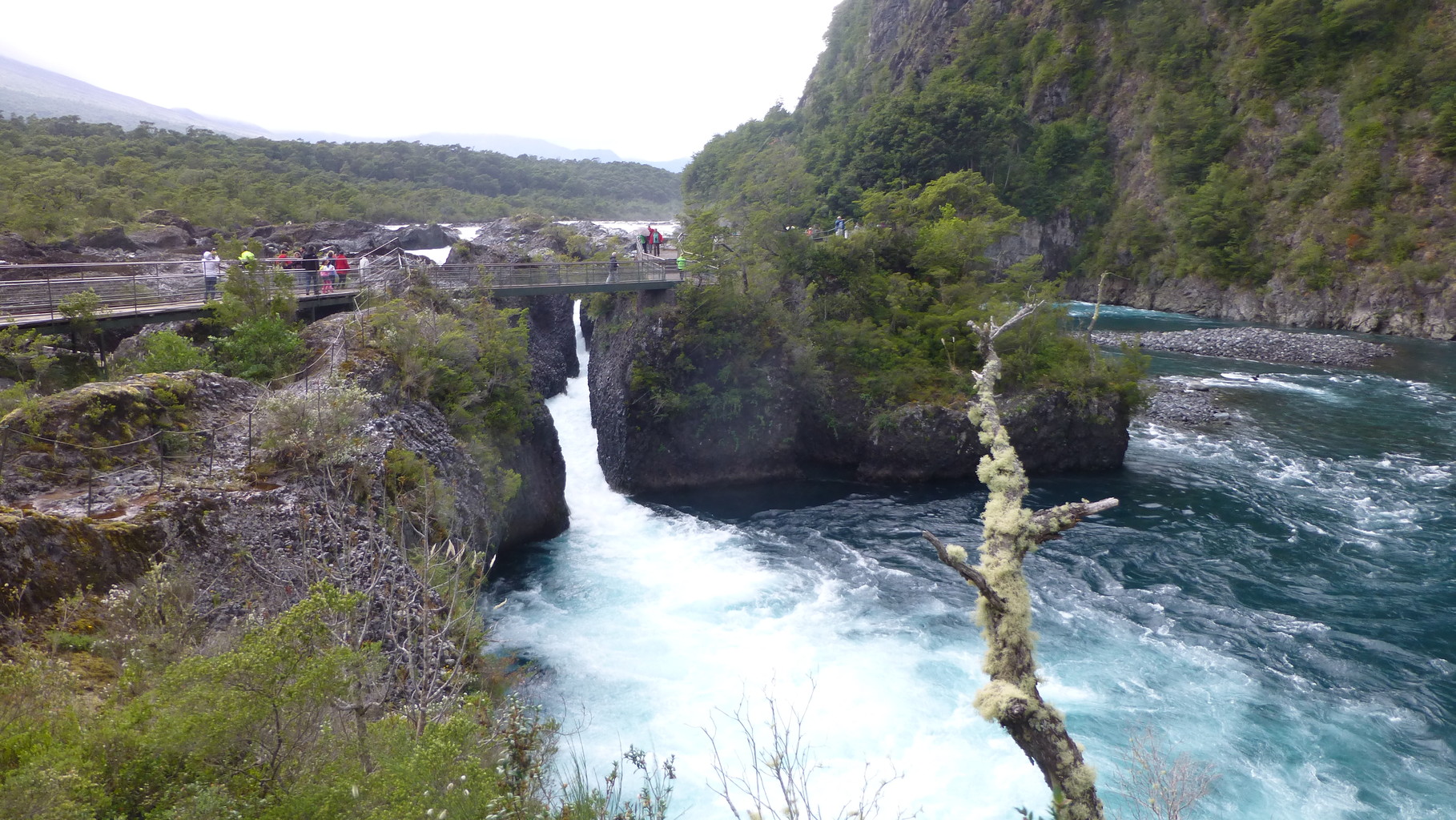 Die Petrohue Fälle bei Puerto Montt