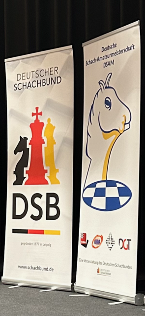 Vier Volksdorfer Schachfreunde bei der Vorrunde zur Deutschen Schach Amateurmeisterschaft 2024 in Magdeburg