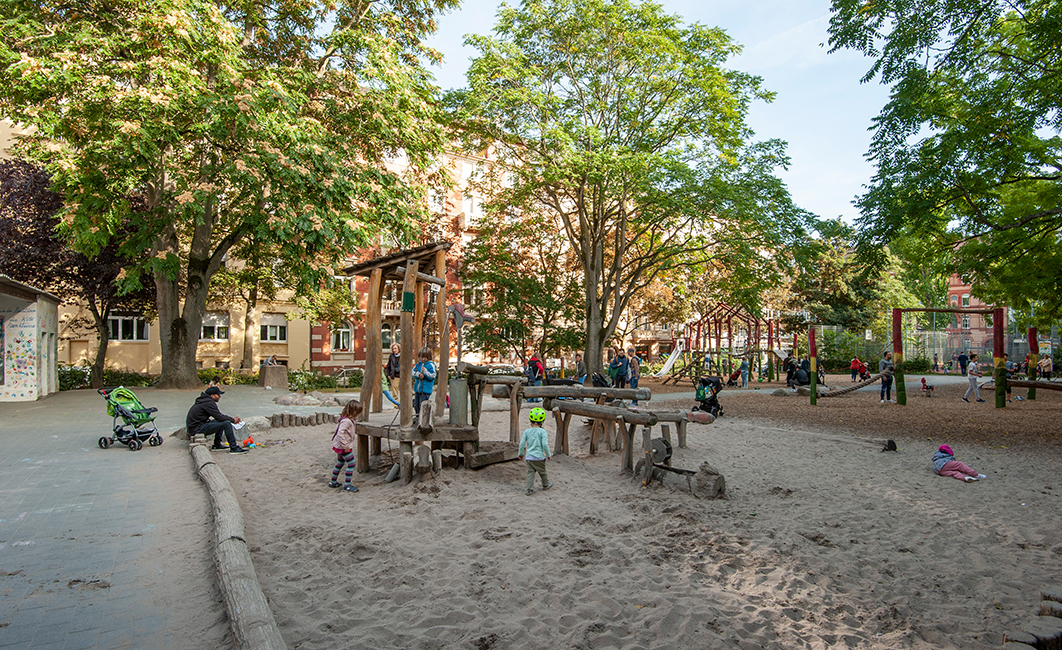 Wiesbaden Westend Blücherplatz / Foto: Ullrich Knapp