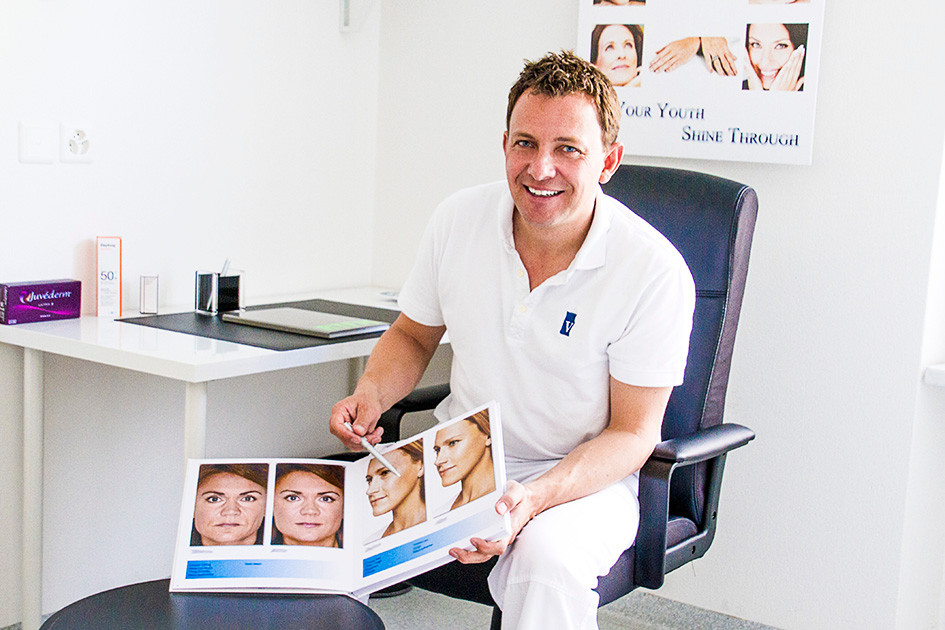 The Face of Beauty: Dr. Villiger at work