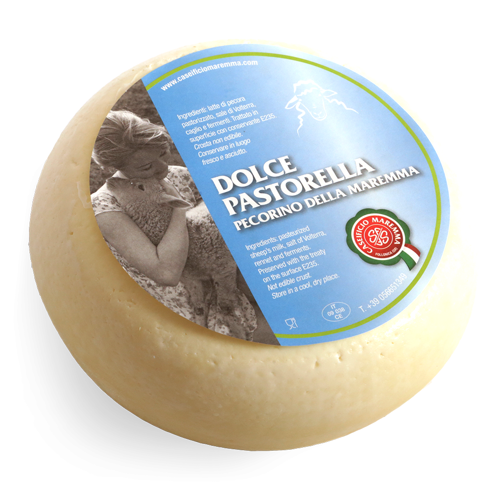 Pecorino Dolce Pastorella Benvenuti al Caseificio Maremma!