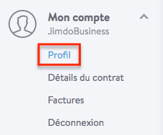 Comment modifier son adresse e-mail sur un site Jimdo?