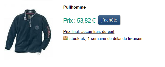 Ajouter un prix pour un article dans une e-boutique Jimdo