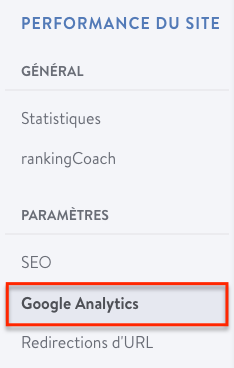 Paramétrer Google Analytics pour votre site Jimdo