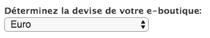 Paramétrer une e-boutique Jimdo