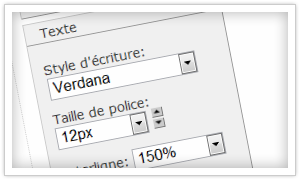Comment changer la mise en forme d'un texte avec Jimdo?