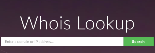 chercher un nom de domaine sur whois domain tools