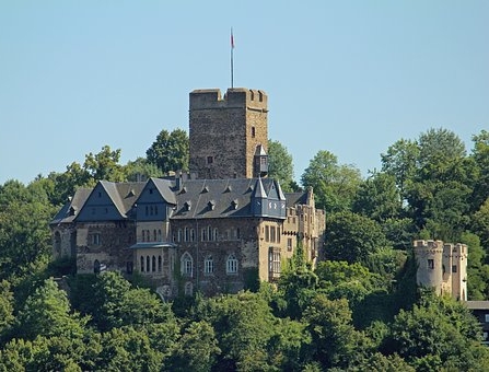 Burg Lahneck 1989