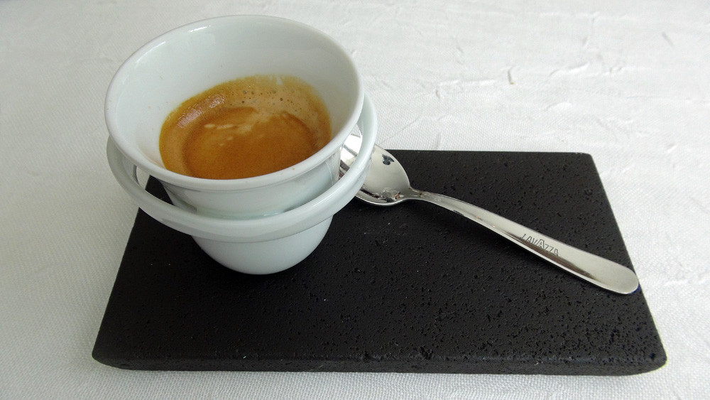 Le café "Lavazza" ? ... la tasse est originale 