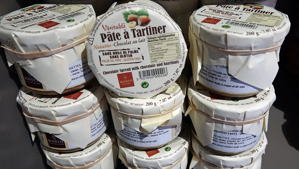Pâte à tartiner ... sans huile de palme ! Fabrication Bovetti