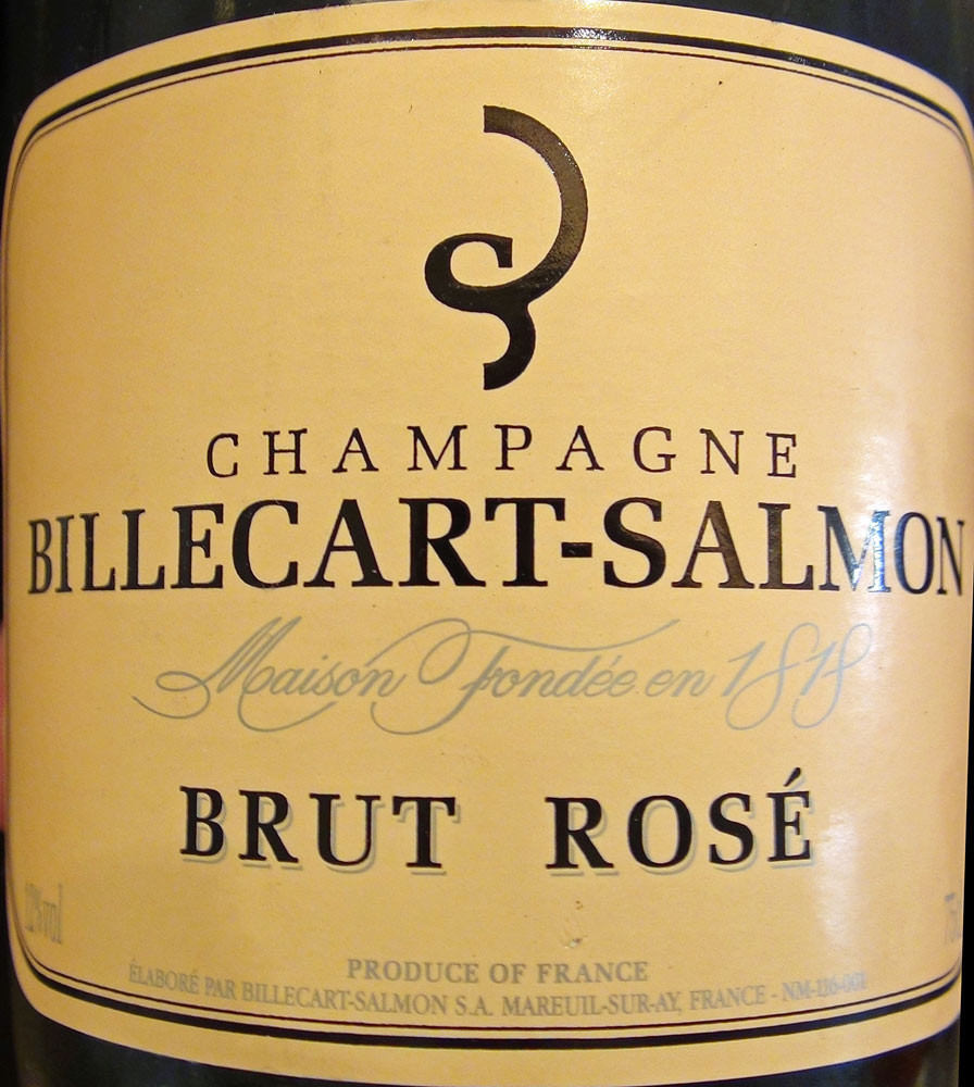Champagne rosé ... d'assemblage