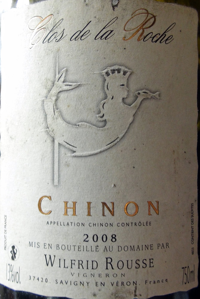 Chinon : sur le Rouget