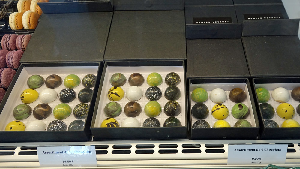 Assortiments de chocolats